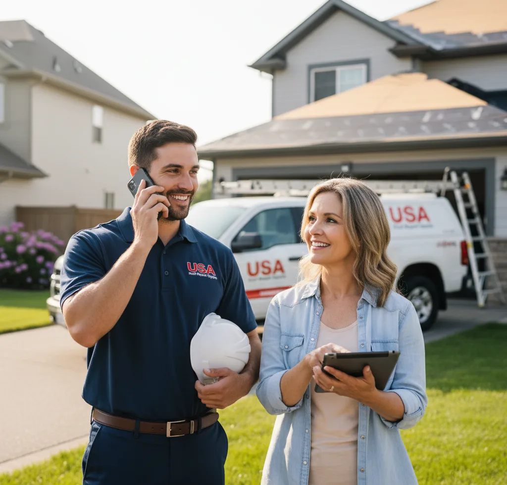 USA Roof Repair Experts customer support in Westhampton